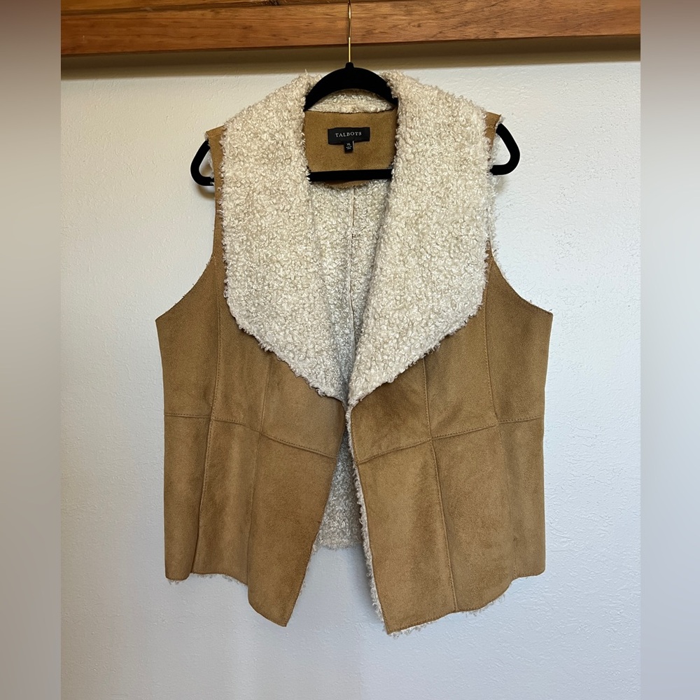 Faux Suede Vest